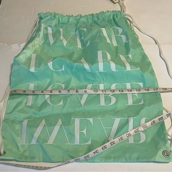 H&M Fashion Against AIDS Bag I Wear I Care NWT - Picture 4 of 6